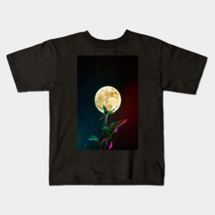 Moon Flower Kids T-Shirt